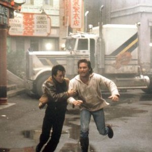 BIG TROUBLE IN LITTLE CHINA, Dennis Dun, Kurt Russell, 1986, TM and Copyright (c)20th Century Fox Film Corp. All rights reserved.