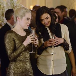 Rookie Blue, Charlotte Sullivan (L), Aliyah O'Brien (R), 'For Better, for Worse', Season 4, Ep. #8, 08/08/2013, ©ABC