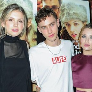 Hannah Murray, Olly Alexander, Emily Browning at arrivals for GOD HELP THE GIRL Premiere, Nitehawk Cinema, Brooklyn, NY August 25, 2014. Photo By: Gregorio T. Binuya/Everett Collection