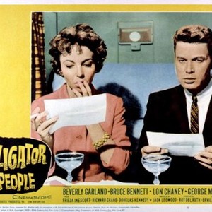 THE ALLIGATOR PEOPLE, Beverly Garland, Richard Crane, 1959, TM and Copyright (c) 20th Century-Fox Film Corp.  All Rights Reserved