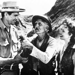 GOLD FEVER, from left: John Calvert, Ralph Morgan, Ann Cornell, 1952