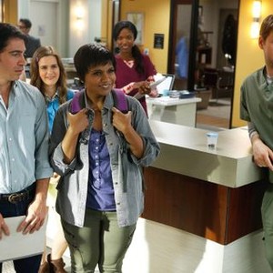 The Mindy Project, Chris Messina (L), Mindy Kaling (C), Ed Weeks (R), 'All My Problems Solved Forever ', Season 2, Ep. #1, 09/17/2013, ©FOX