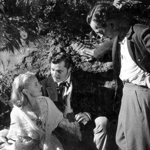 MADELEINE, Ann Todd, Ivan Desny, director David Lean on set, 1950