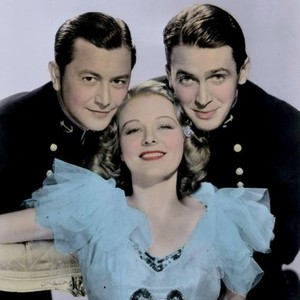NAVY BLUE AND GOLD, Robert Young, Florence Rice, James Stewart, 1937