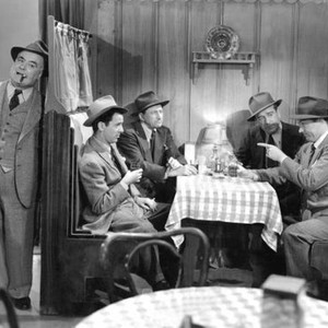 MAN FROM HEADQUARTERS, Dick Elliott, Paul Bryar, Max Hoffman Jr, Frank Albertson, 1942