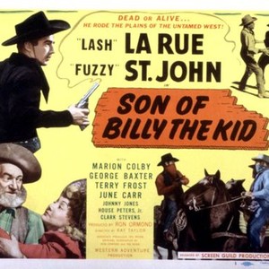 SON OF BILLY THE KID, Lash La Rue, Al 'Fuzzy' St. John, 1949