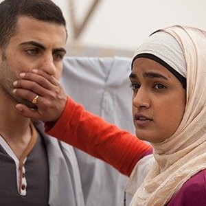 (L-R) Jalal Masrwa as Anwar and Lamis Ammar as Layla in "Sand Storm." photo 13