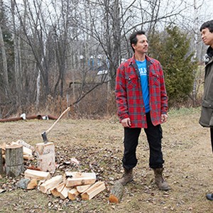 (L-R) Benjamin Bratt as Jed and Joel Evans as Larry Sole in "The Lesser Blessed." photo 12