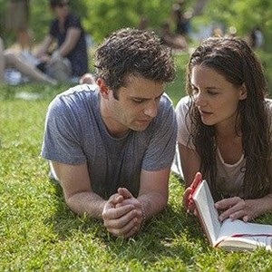 (L-R) Luke Kirby as Macro and Katie Holmes as Carla in "Touched with Fire." photo 15