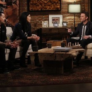 Talking Dead, Joel Madden (L), Sarah Silverman (C), Chris Hardwick (R), 'Season 2', 10/14/2012, ©AMC