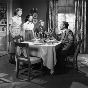 HER FIRST ROMANCE, Ann Doran, Margaret O'Brien, Jimmy Hunt, Arthur Space, 1951