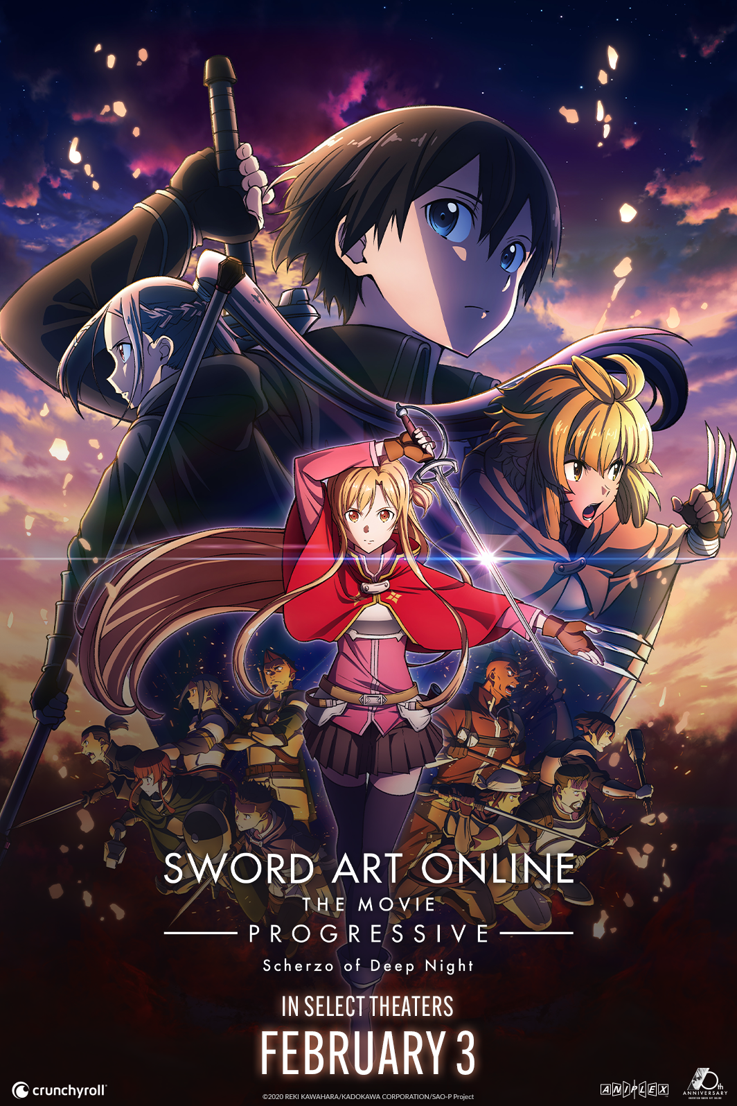 Sword Art Online the Movie: Progressive - Scherzo of Deep Night - Rotten  Tomatoes
