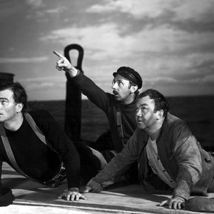 THE LONG VOYAGE HOME, John Wayne, John Qualen, Thomas Mitchell, 1940