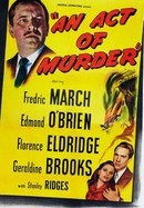 An Act of Murder poster image