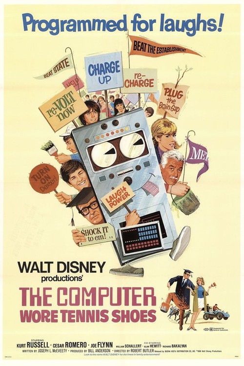 The Computer Wore Tennis Shoes poster