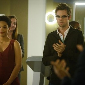 Extant, Kiersey Clemons (L), Tyler Hilton (R), 07/09/2014, ©CBS