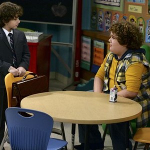 Girl Meets World, August Maturo (L), David Elyashev (R), 'Girl Meets The Tell Tale Tot', Season 2, Ep. #6, 06/05/2015, ©DISNEYCHANNEL