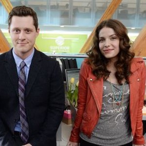 Noah Reid and Paige Spara