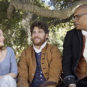 Leighton Meester, Adam Pally and Yasir Lester (from left)