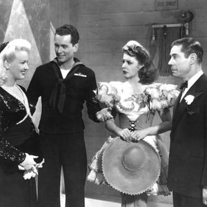 PIN-UP GIRL, Betty Grable, John Harvey, Martha Raye, Joe E. Brown, 1944, TM and Copyright (c) 20th Century-Fox Film Corp.  All Rights Reserved