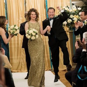 Brooklyn Nine-Nine, Sandra Bernhard (L), Stephen Root (R), 'Boyle-Linetti Wedding', Season 2, Ep. #17, 03/01/2015, ©FOX