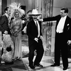 MONKEY BUSINESS, Groucho Marx (cowboy hat), Rockliffe Fellowes (hand on shoulder), 1931