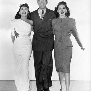 SUDDENLY, IT'S SPRING, from left: Paulette Goddard, Fred MacMurray, Arleen Whelan, 1947