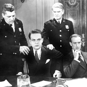 CROSS EXAMINATION, seated from left: Don Dillaway, H.B. Warner, 1932