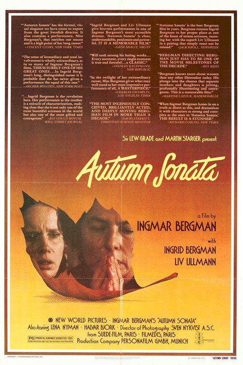 Autumn Sonata poster